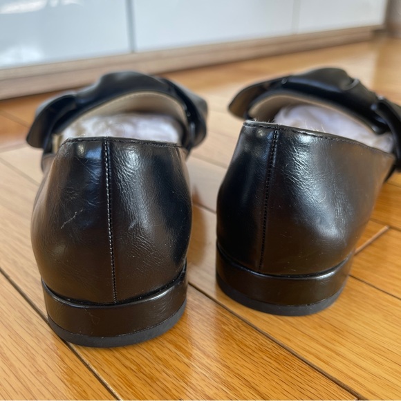 Zara black flats with bow - Picture 8 of 9